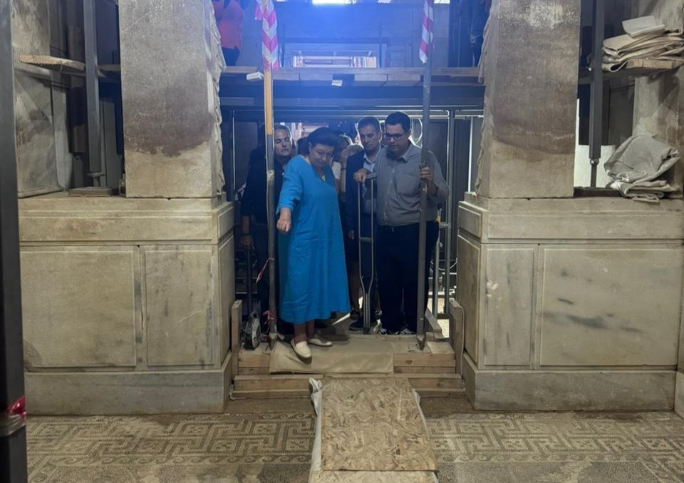 Τελευταία φάση έργων ανάδειξης και αποκατάστασης του Τύμβου Καστά στην Αμφίπολη