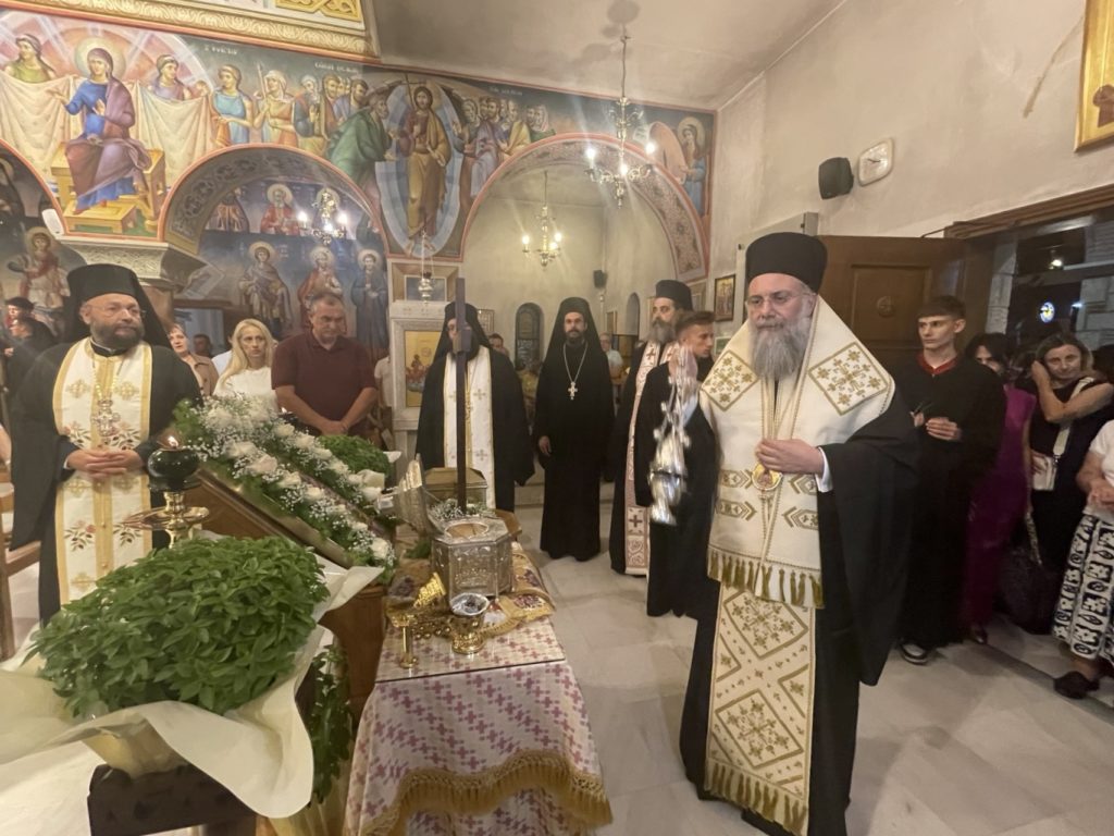 Υποδοχή Τιμίας Κάρας Αγίου Βησσαρίωνος στην Πύλη και στα Τρίκαλα