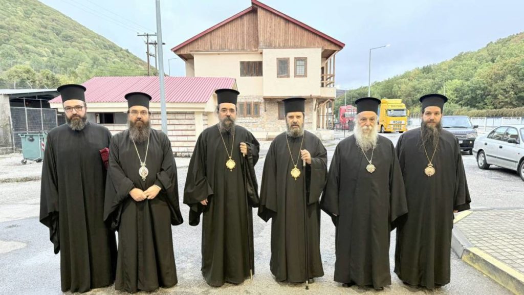 Υποδοχή του Αρχιεπισκόπου Αλβανίας Ιωάννου στην Κρυσταλλοπηγή Καστοριάς – Συναντήσεις με Προκαθημένους στη Θεσσαλονίκη
