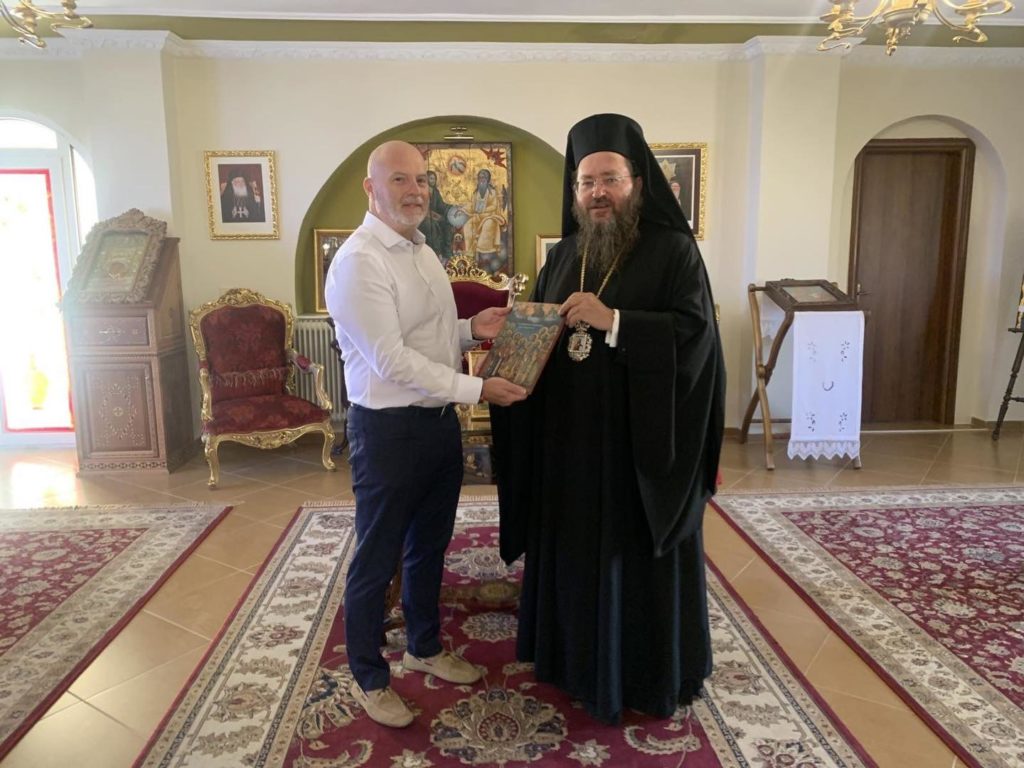 Ο Μητροπολίτης Βαρθολομαίος υποδέχθηκε τον νέο Διοικητή του Γενικού Νοσοκομείου Κιλκίς