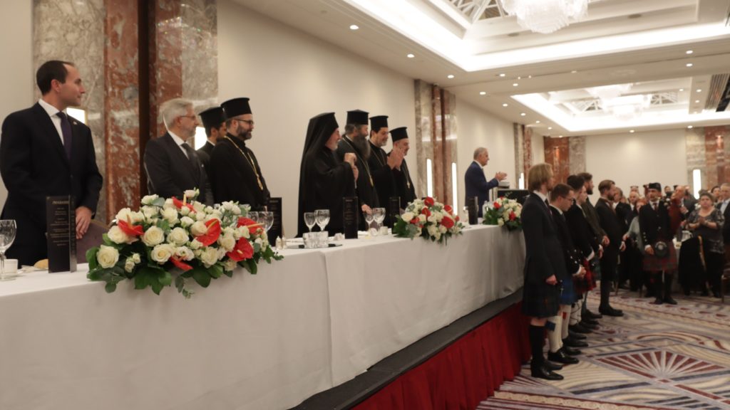 Δεξίωση Ονομαστηρίων Αρχιεπισκόπου Θυατείρων και Μεγάλης Βρετανίας