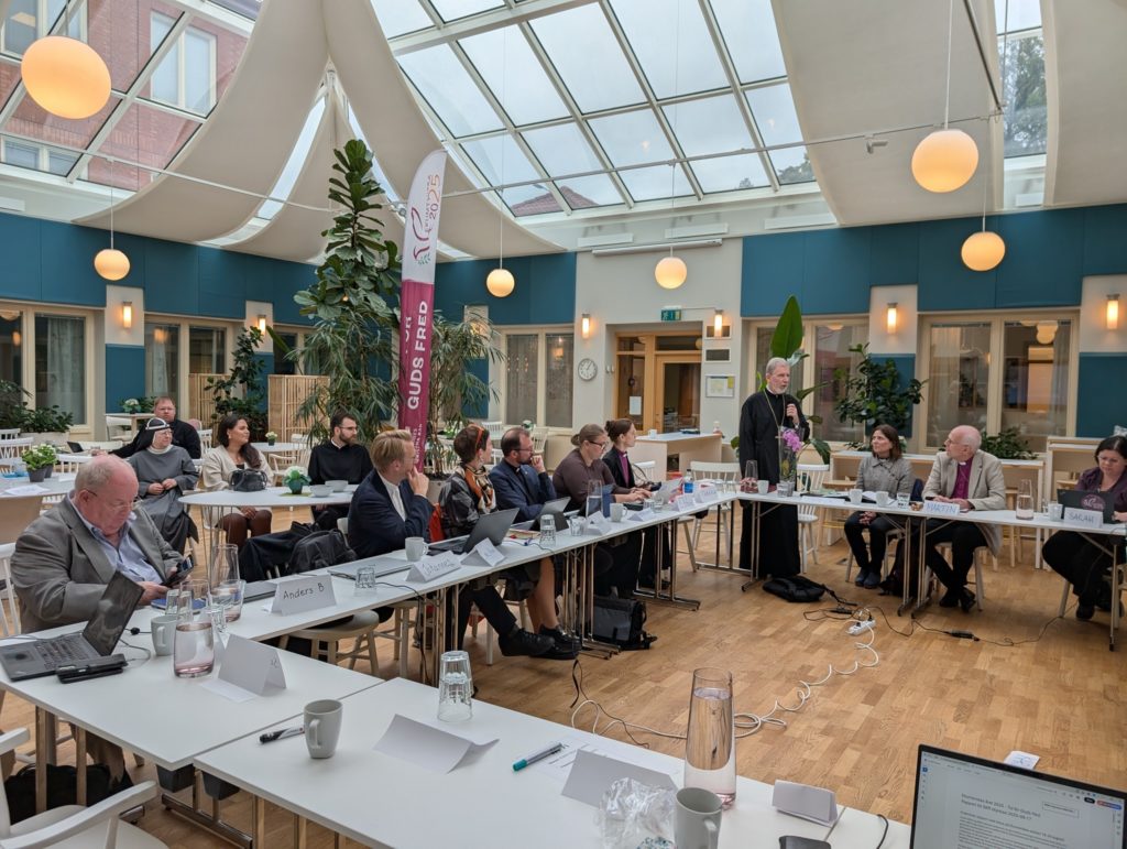 Στις εργασίες του Χριστιανικού Συμβουλίου Εκκλησιών της Σουηδίας συμμετείχε ο Μητροπολίτης Κλεόπας