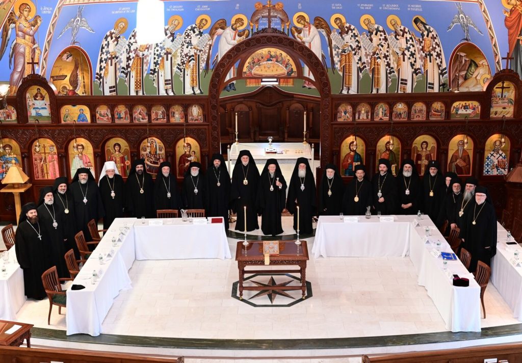 Σύναξη Ιεραρχών Αρχιεπισκοπής Αμερικής παρουσία του Οικουμενικού Πατριάρχη
