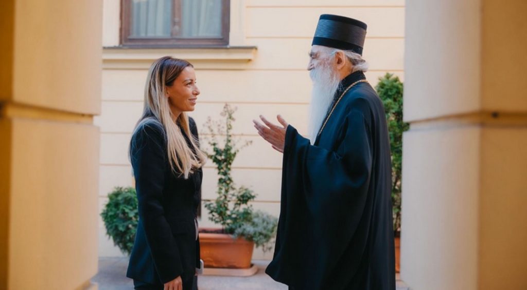 Митрополит бачки Иринеј разговарао са гђом Адријаном Месаровић