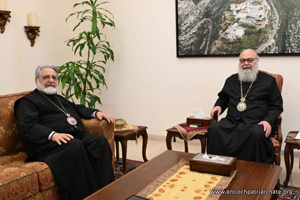 Συνάντηση Πατριάρχη Αντιοχείας με τον Μητροπολίτη Σάο Πάολο