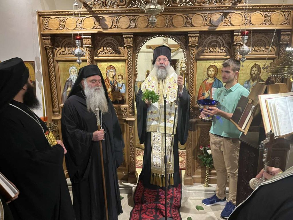 Θυρανοίξια Ιερού Ναού Οσίου κυρ-Ιωάννου του Ξένου στην Ιερά Μονή Προφήτου Ηλιού Ρουστίκων Ρεθύμνης