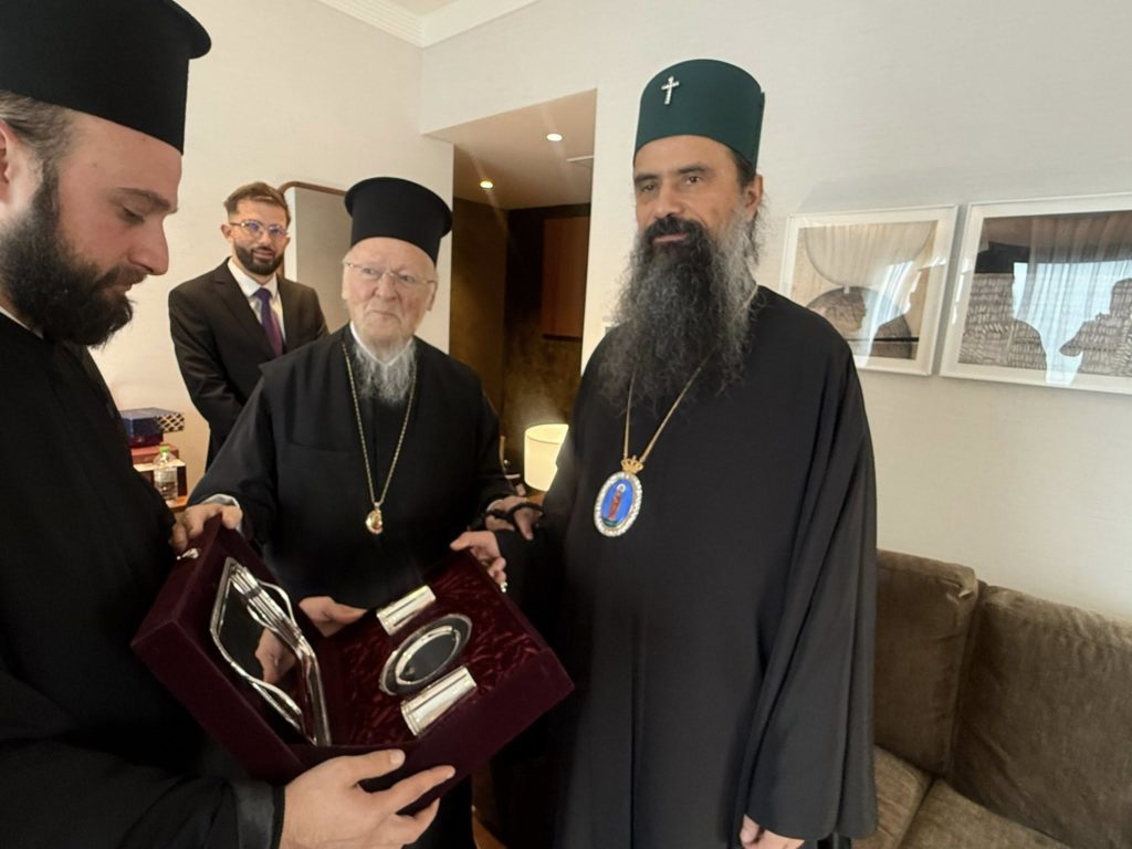 Ο Οικουμενικός Πατριάρχης συναντήθηκε με τον Βουλγαρίας Δανιήλ στη Θεσσαλονίκη