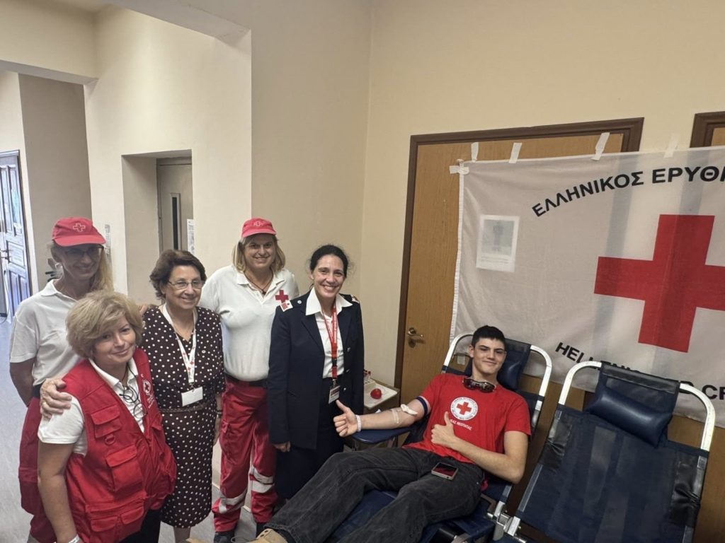 Ο Ελληνικός Ερυθρός Σταυρός συγκέντρωσε 50 μονάδες αίματος από την εκστρατεία στο ακριτικό Καστελλόριζο