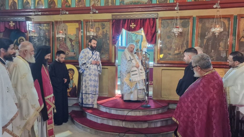 Ο Εδέσσης Ιωήλ στον Ι.Ν. Γενεθλίου της Θεοτόκου την Πέλλα και στην Αλμωπία