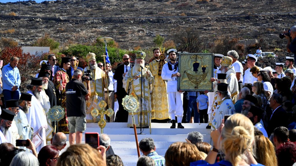 Λαμπρός εορτασμός της Παναγίας Μυρτιδιώτισσας στα Κύθηρα