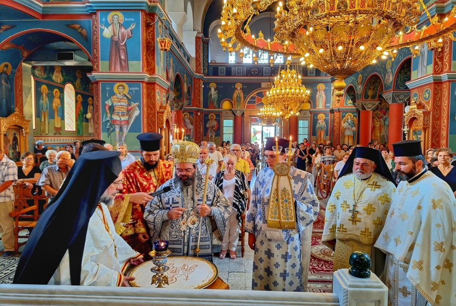 Η εορτή της Αγίας Σοφίας και των τριών θυγατέρων αυτής στην Ιερά Μητρόπολη Μαρωνείας