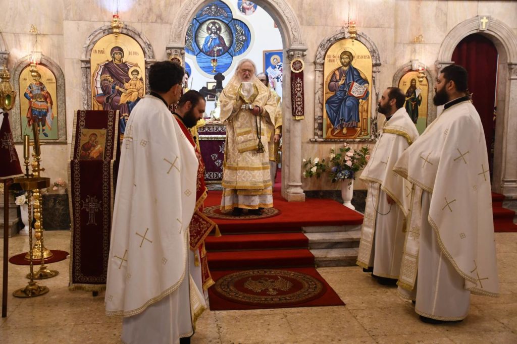 Епископ Аргентинский и Южноамериканский Леонид принял участие в Литургии в Георгиевском храме Антиохийского Патриархата в Буэнос-Айресе