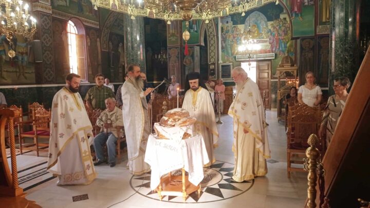 Ο εορτασμός του Γενεσίου της Θεοτόκου στον Άγιο Θωμά Τανάγρας