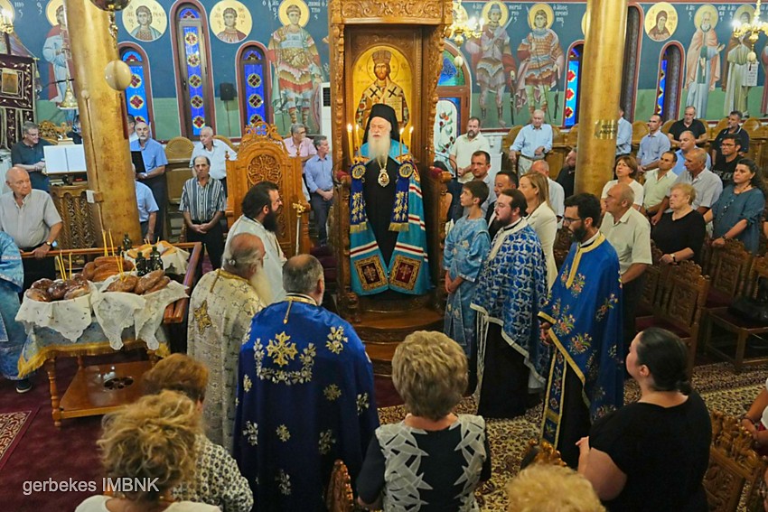 Πανηγυρικός Εσπερινός για την Εορτή του Γενεσίου της Θεοτόκου στα Νέα Μάλγαρα Θεσσαλονίκης