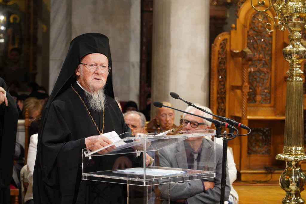 Οικουμενικός Πατριάρχης: Οι εντάσεις μεταξύ χριστιανικού και σύγχρονου βίου οφείλουν να είναι ευκαιρίες δημιουργικής συνάντησης