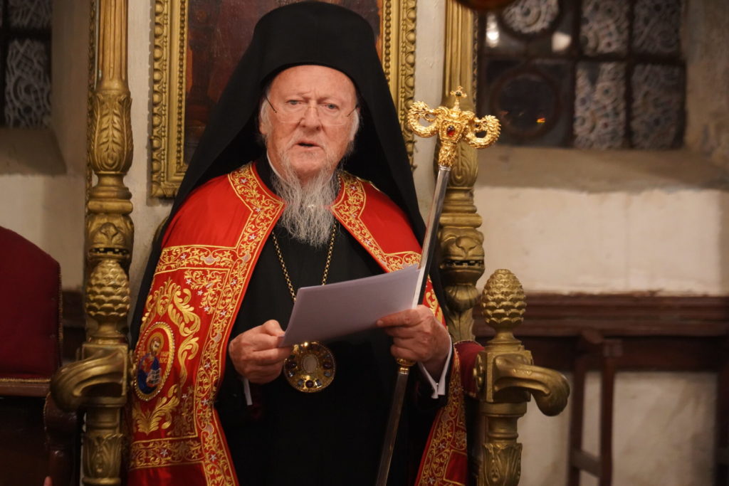 Συγχαρητήριο Μήνυμα του Οικουμενικού Πατριάρχου προς τον νέο Ηγούμενο της Μονής Σινά