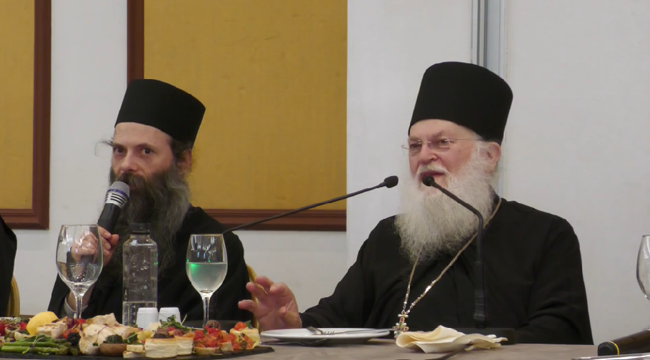 Ομιλία Γέροντος Εφραίμ σε Ψυχολόγους στο Βουκουρέστι