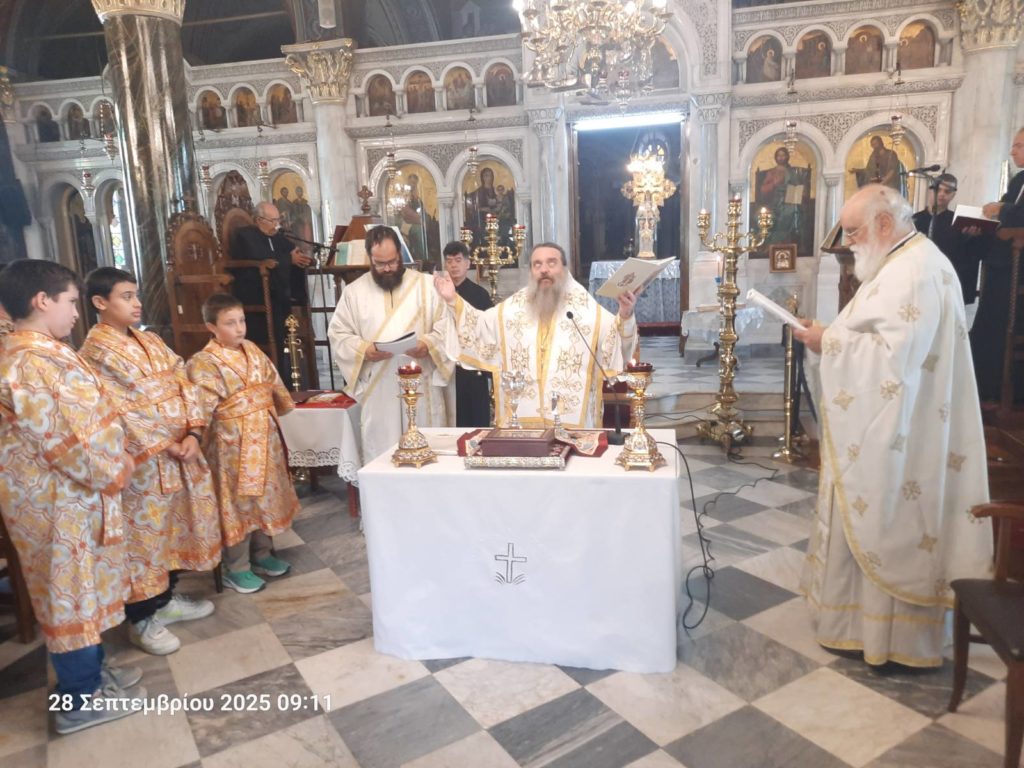 Λατρευτική και πνευματική διακονία στην Ιερά Μητρόπολη Χίου