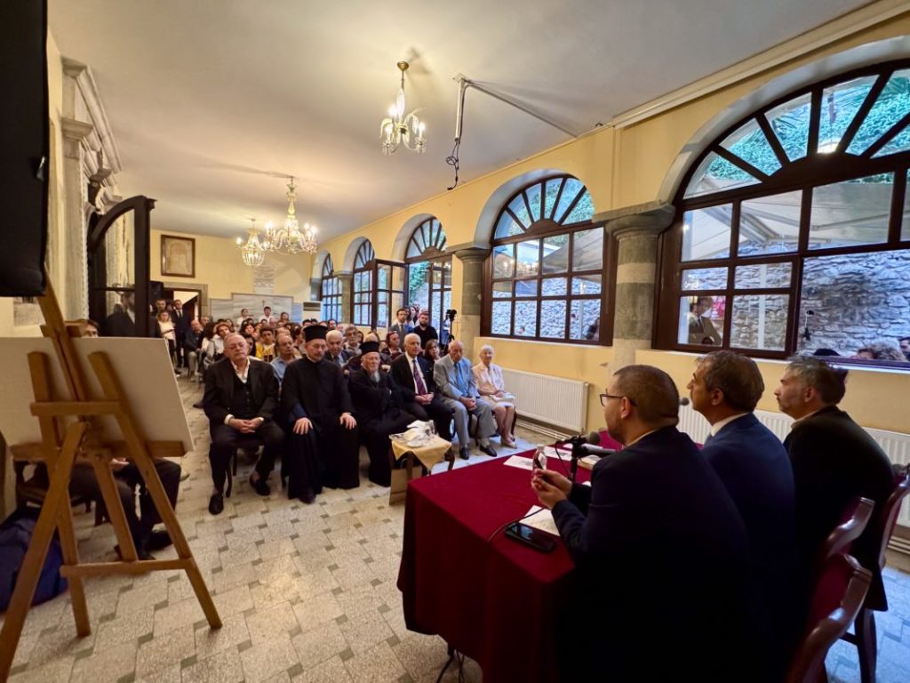 The Ecumenical Patriarch attends a memorial event for the Istanbul Pogrom (Septemvriana) in Neochori, Bosphorus