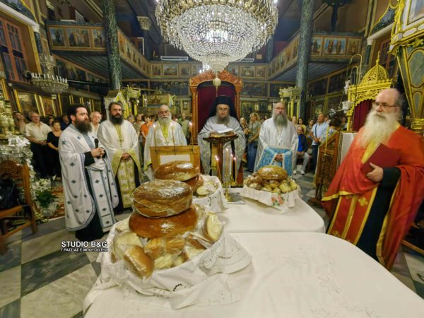 Η εορτή του Γενεσίου της Θεοτόκου στην ιστορική εκκλησία της Παναγίας Ναυπλίου