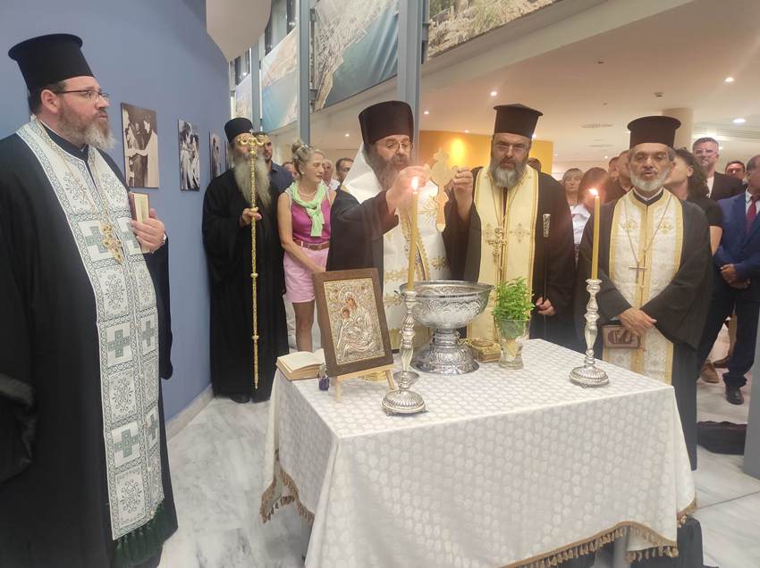 Τα εγκαίνια του Μουσείου “Άννα Συνοδινού” στο “Αλεξάνδρειο” Συνεδριακό Κέντρο Λουτρακίου