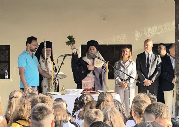 Αγιασμοί για τη νέα σχολική χρονιά τέλεσε ο Μητροπολίτης Ιωαννίνων