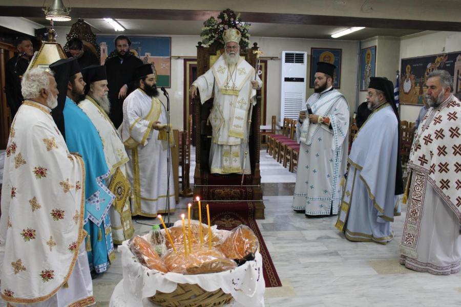 Θεία Λειτουργία στην Παναγία Γρηγορούσα Ζεφυρίου