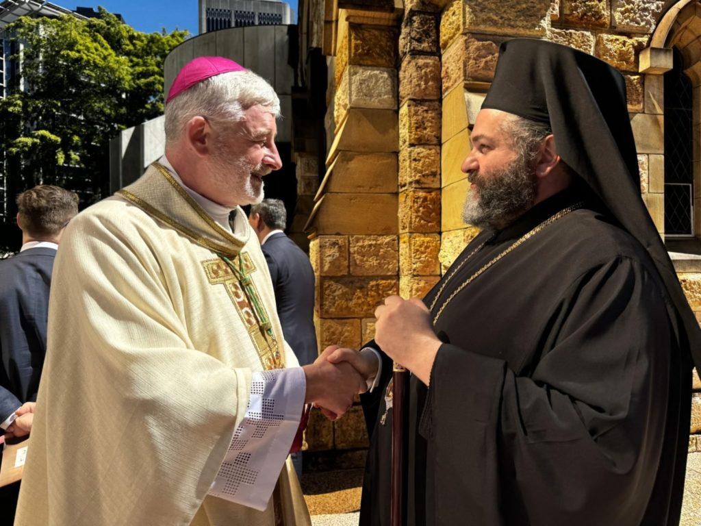 Βρισβάνη: Ο Επίσκοπος Βαρθολομαίος στην ενθρόνιση του νέου Ρωμαιοκαθολικού Αρχιεπισκόπου
