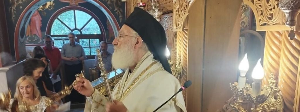 Θεία Λειτουργία στον Άγιο Νέστορα Θεσσαλονίκης από τον Αρκαλοχωρίου Ανδρέα