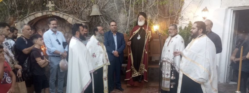 Πανηγυρικός εσπερινός στον Άγιο Νικήτα Αστερουσίων