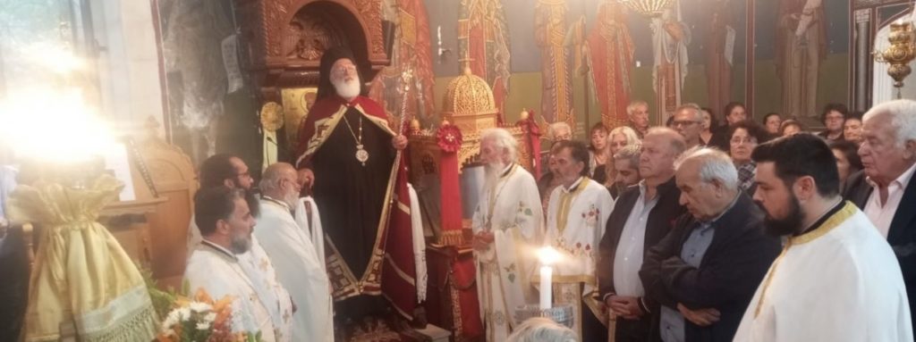 Εσπερινός Αγίου Ευσταθίου στο Αμαριανό Πεδιάδος