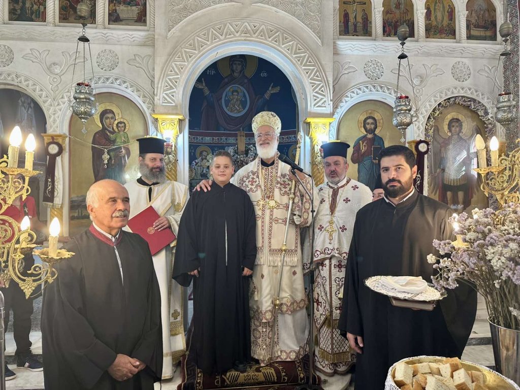 Θεία Λειτουργία στον Πατσίδερο Μονοφατσίου