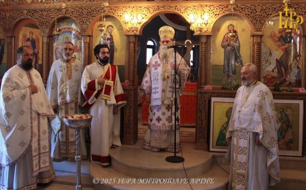 Άρτης Καλλίνικος: «Η πίστη φλογίζει την ταπεινή ψυχή με ηρωϊκό φρόνημα»