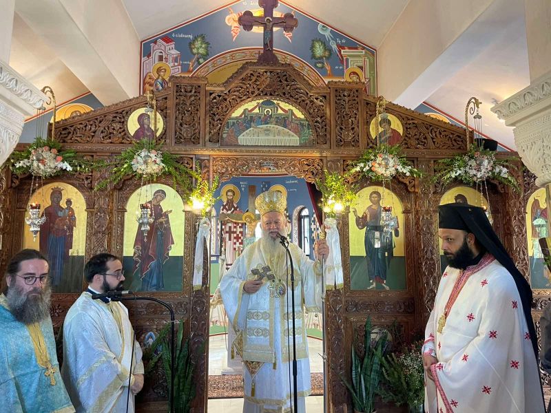 Πανηγύρισε η Ιερά Μονή Παναγιάς Μυρτιδιωτίσσης Πάλιουρα Ευβοίας