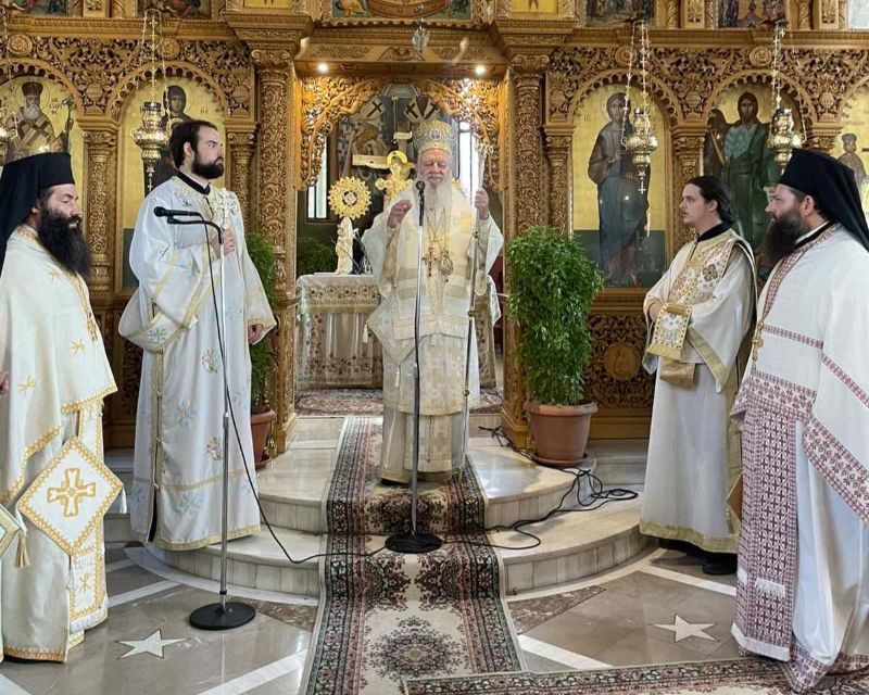 Η εορτή της ανακομιδής των λειψάνων του Αγίου Νεκταρίου στη Χαλκίδα