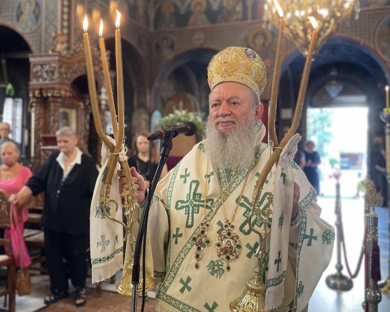 Εορταστική ανάμνηση του εν Χώναις θαύματος στην Ιερά Μητρόπολη Χαλκίδος