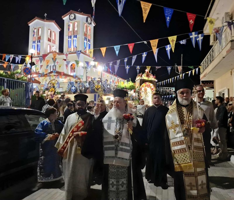 Η εορτή της Μεταστάσεως του Αγίου Ιωάννου του Θεολόγου στο Μαντούδι