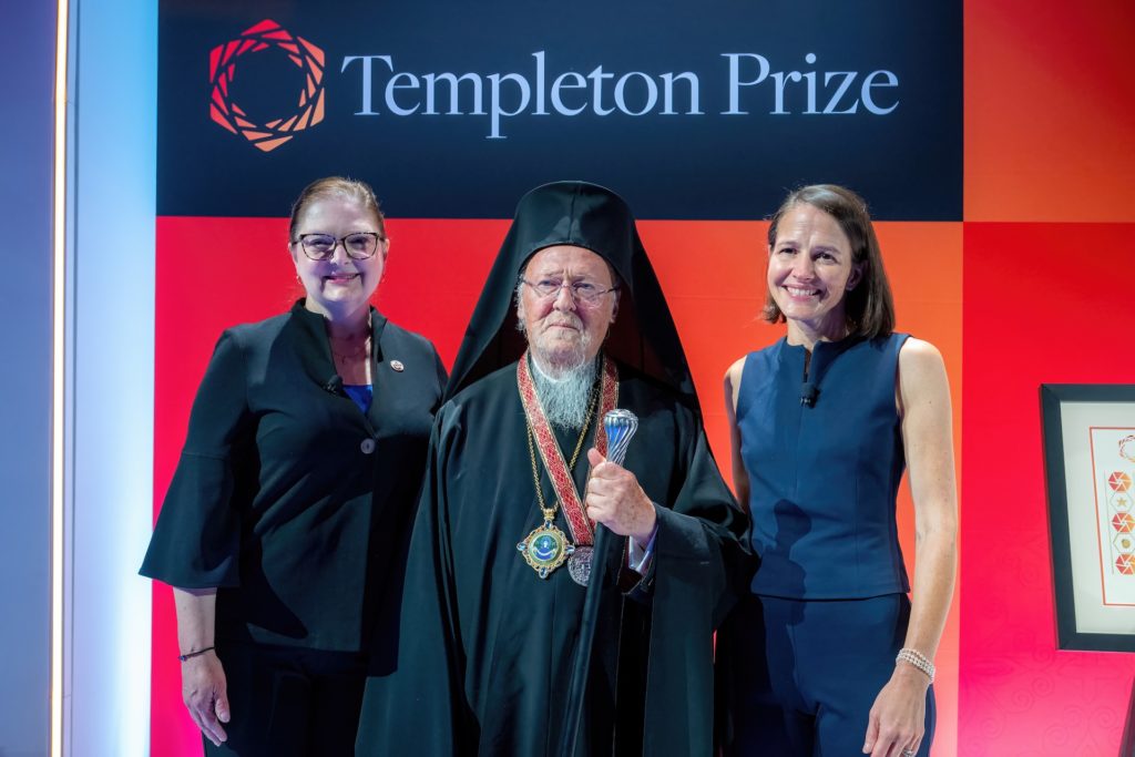 Ecumenical Patriarch Bartholomew: WHERE HEAVEN MEETS EARTH: A Meditation on Faith, Science, and our Planet – Address delivered on Acceptance of the Templeton Prize (New York, September 24, 2025)