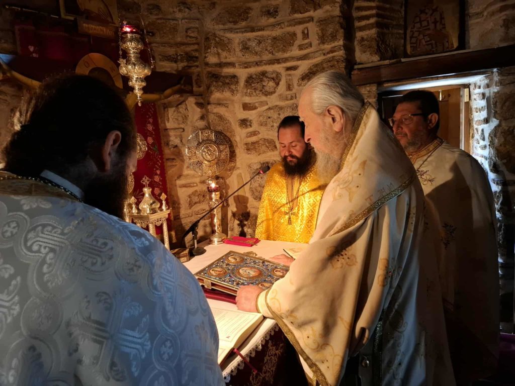 Κυριακή Α’ Λουκά στην Ιερά Μονή Αγίου Χαραλάμπους Λευκών – Αυλωναρίου