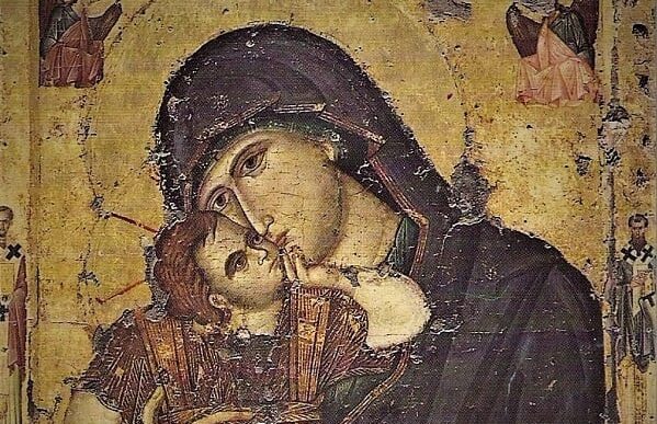 Αν θέλης να κατανύγεσαι εξ ίσου εις τα τρία ονόματα της Αγίας Τριάδος… Και η επίσκεψις της Παναγίας