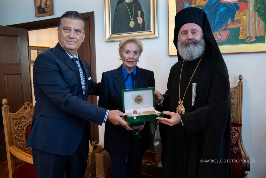 Αντιπροσωπεία της ΚΑΕ Παναθηναϊκός επισκέφθηκε τον Αρχιεπίσκοπο Αυστραλίας