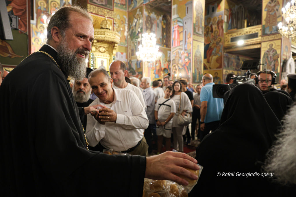 Πανηγυρικός Εσπερινός Οσίου Φιλοθέου και ονομαστήρια Μητροπολίτη Θεσσαλονίκης