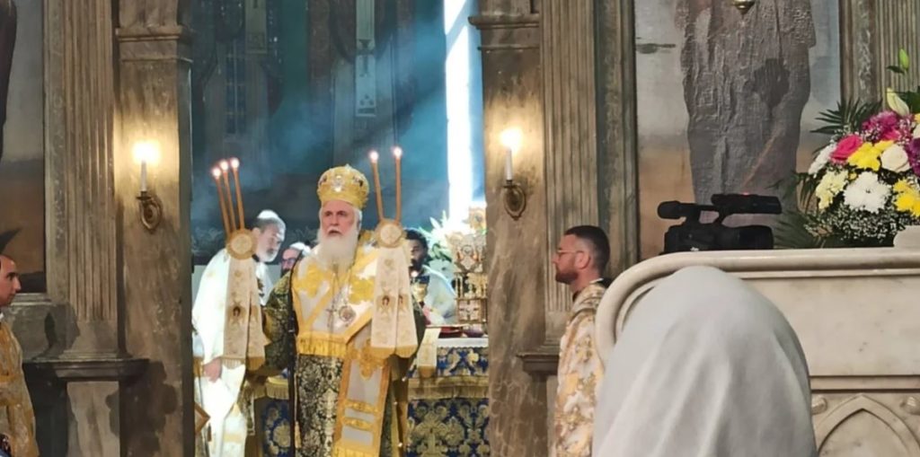 Ο Μητροπολίτης Λήμνου σε Αρχιερατικό Συλλείτουργο στο Μπουργκάς της Βουλγαρίας