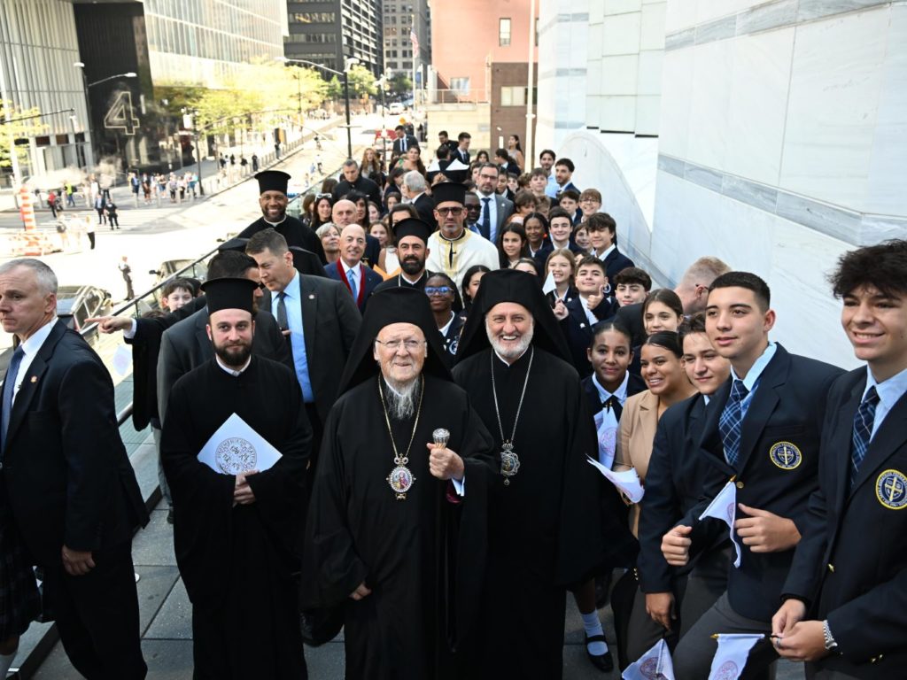 ‘From the Bosphoros to the Hudson,’ we are citizens of one earth, says Ecumenical Patriarch Bartholomew