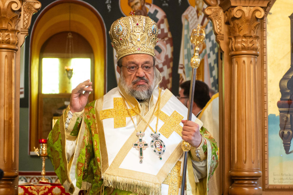 Ο Μεσσηνίας Χρυσόστομος στο Μετόχι της Μονής Βουλκάνου