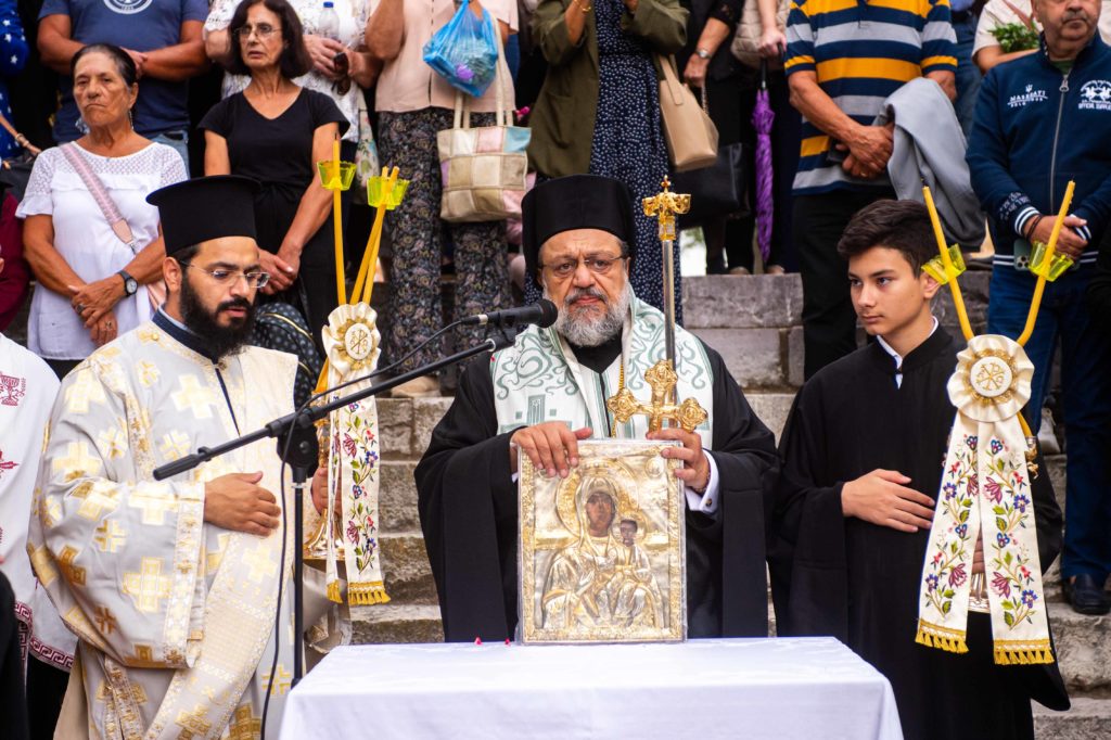 Μεσσηνίας Χρυσόστομος : “Η Παναγία δεν μας αφήνει ορφανούς”