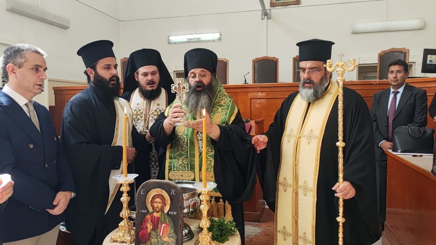 Αγιασμός στο Δικαστικό Μέγαρο Κορίνθου, για το νέο Δικαστικό Έτος