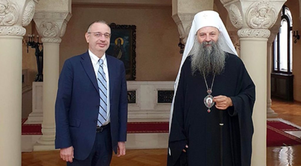 Σερβίας Πορφύριος: Σε αυτή τη δύσκολη εποχή, προσευχόμαστε για την ειρήνη και την ασφάλεια όλων των ανθρώπων