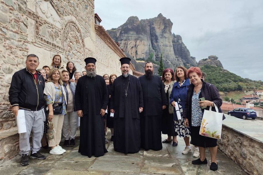 Προσκυνηματική εκδρομή απο το Γραφείο Εσωτερικής και Εξωτερικής Ιεραποστολής της Μητρόπολης Μαρωνείας στα Μετέωρα