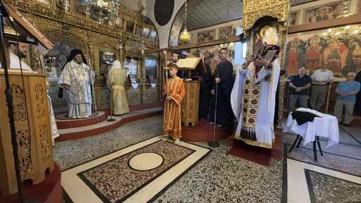 Κυριακή προς της Υψώσεως και Χειροτονία Διακόνου στην Ανατολή Ιωαννίνων